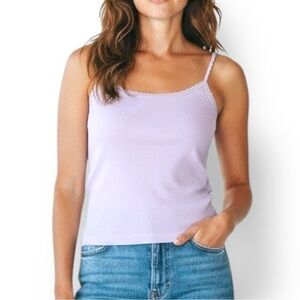 4/$20 Kathy Ireland Light Purple Cotton Cami